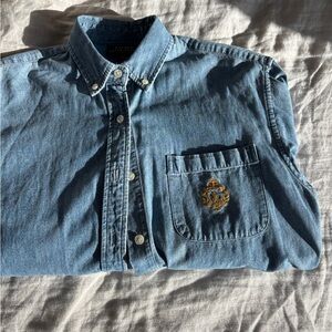 Ralph Lauren Light Blue Denim Shirt